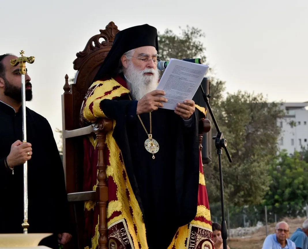 Εσπερινός του Αποστόλου Σίλα στον Ύψωνα