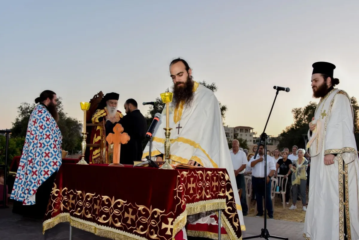 Εσπερινός του Αποστόλου Σίλα στον Ύψωνα