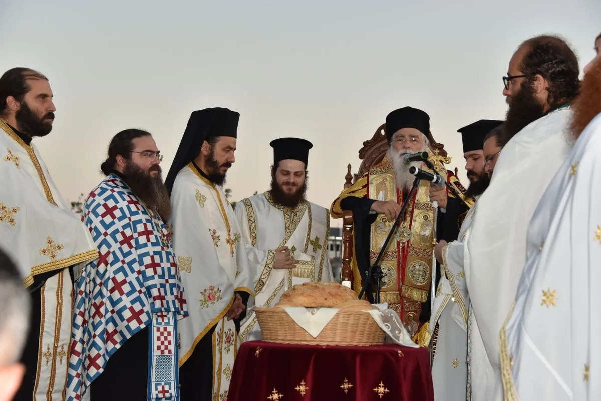 Εσπερινός του Αποστόλου Σίλα στον Ύψωνα