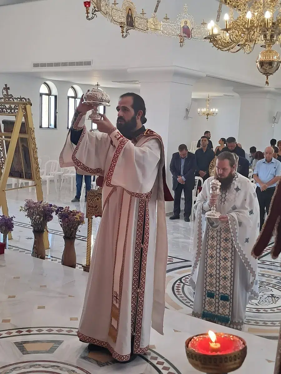 Κυριακή Θ’ Ματθαίου στον Ι.Ν. Παναγίας Χρυσοκορφήτισσας στην Κορφή