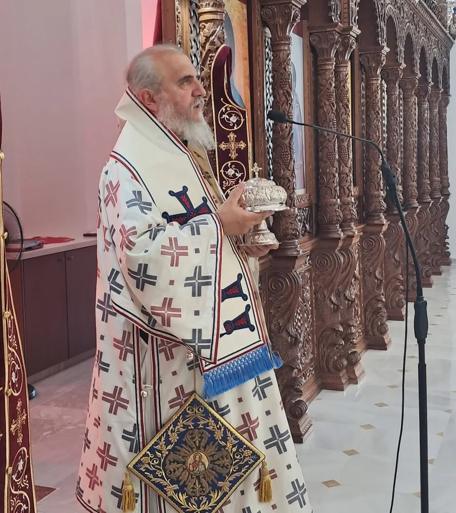 Κυριακή Θ’ Ματθαίου στον Ι.Ν. Παναγίας Χρυσοκορφήτισσας στην Κορφή