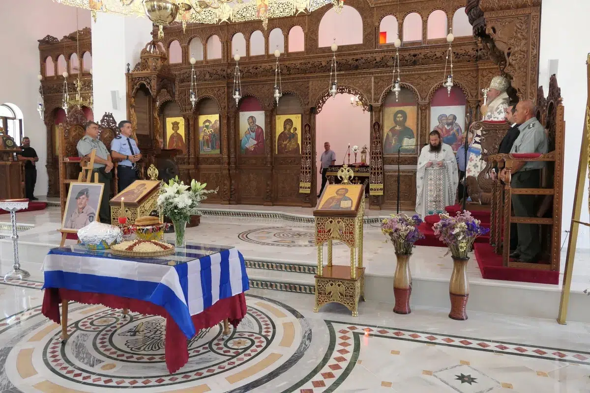 Κυριακή Θ’ Ματθαίου στον Ι.Ν. Παναγίας Χρυσοκορφήτισσας στην Κορφή