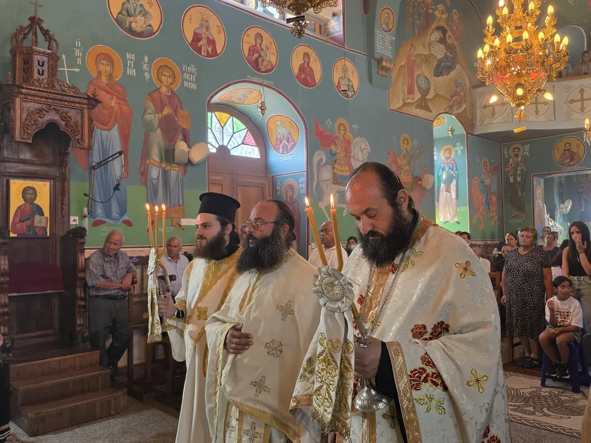 Πανηγυρικές Θείες Λειτουργίες για την δεσποτική εορτή της Μεταμορφώσεως