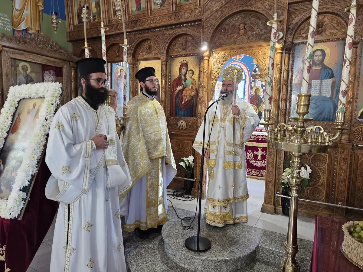 Πανηγυρικές Θείες Λειτουργίες για την δεσποτική εορτή της Μεταμορφώσεως