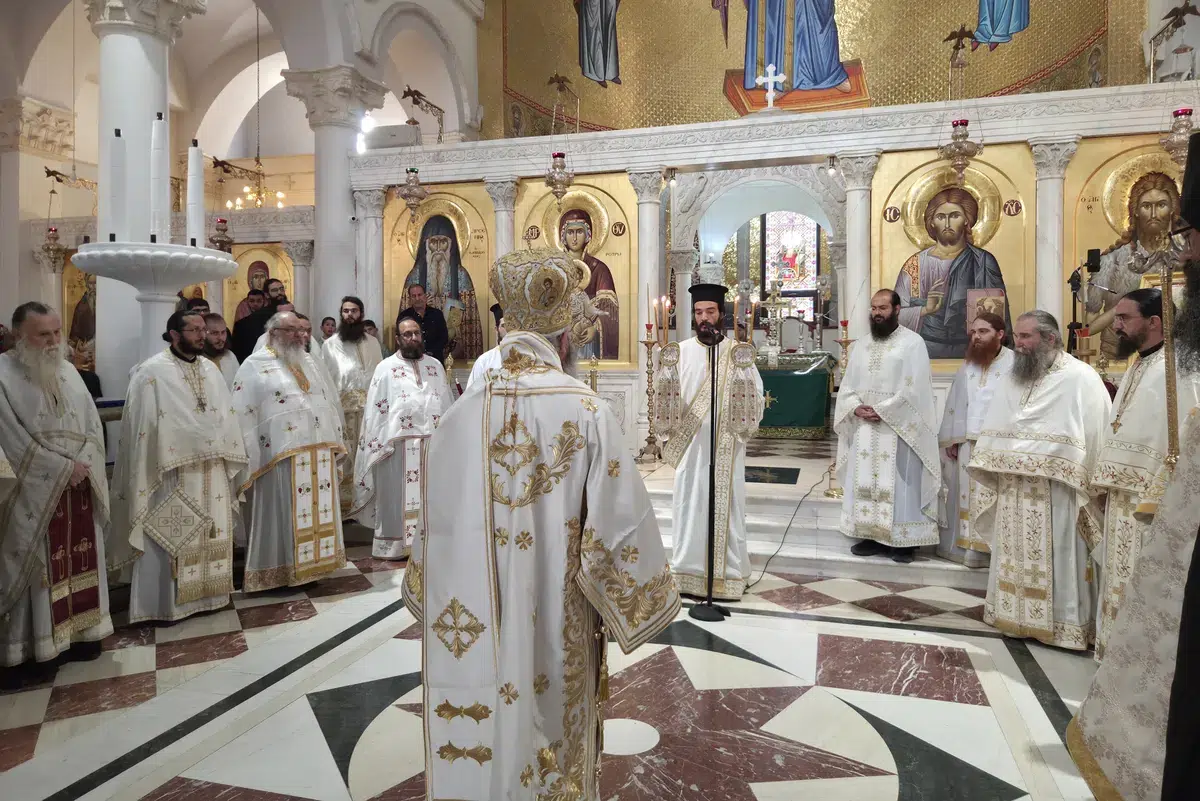 Χειροτονία Πρεσβυτέρου στον Ι.Ν. Αγίου Αρσενίου στην Κυπερούντα