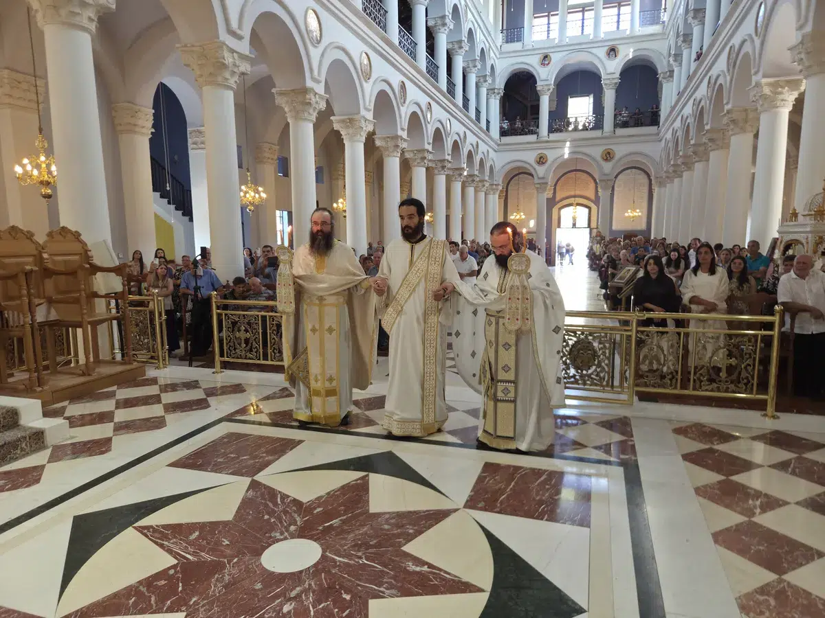 Χειροτονία Πρεσβυτέρου στον Ι.Ν. Αγίου Αρσενίου στην Κυπερούντα