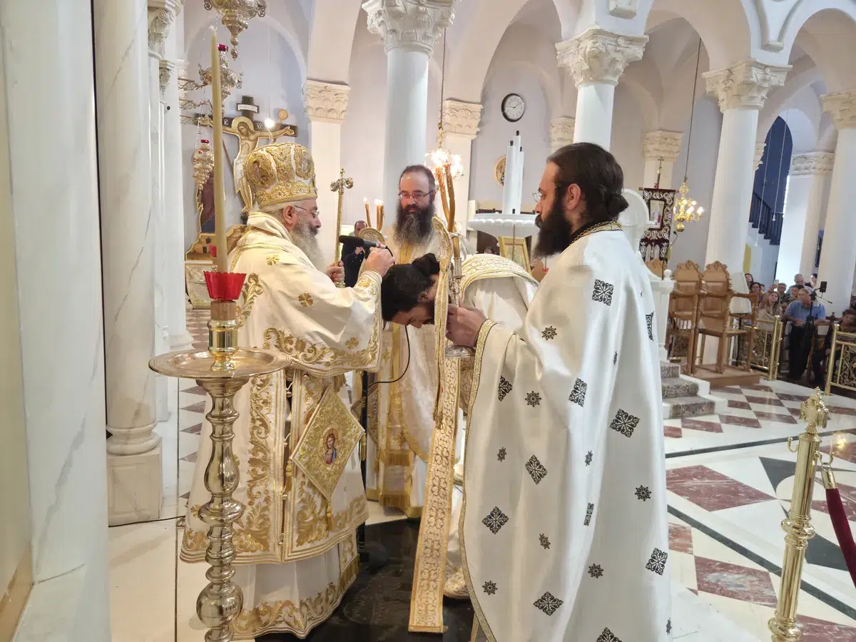 Χειροτονία Πρεσβυτέρου στον Ι.Ν. Αγίου Αρσενίου στην Κυπερούντα