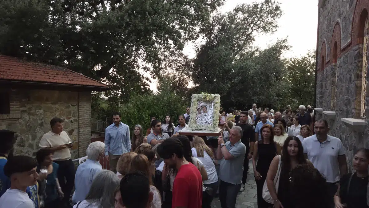 Λαμπροί εορτασμοί για την μεγάλη εορτή της Κοιμήσεως της Θεοτόκου