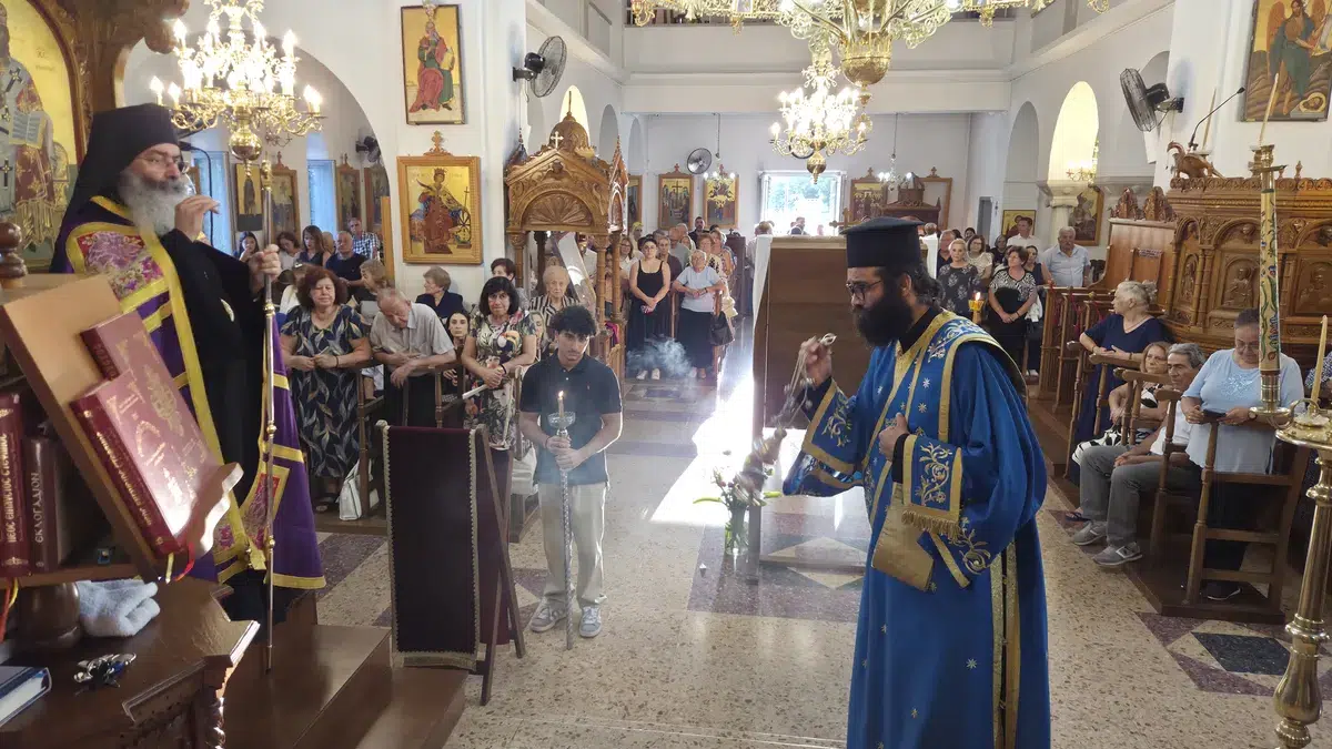 Λαμπροί εορτασμοί για την μεγάλη εορτή της Κοιμήσεως της Θεοτόκου
