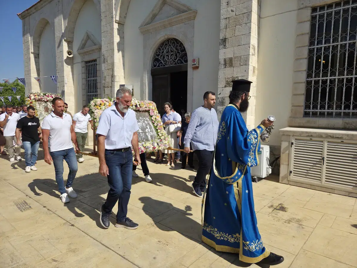 Λαμπροί εορτασμοί για την μεγάλη εορτή της Κοιμήσεως της Θεοτόκου