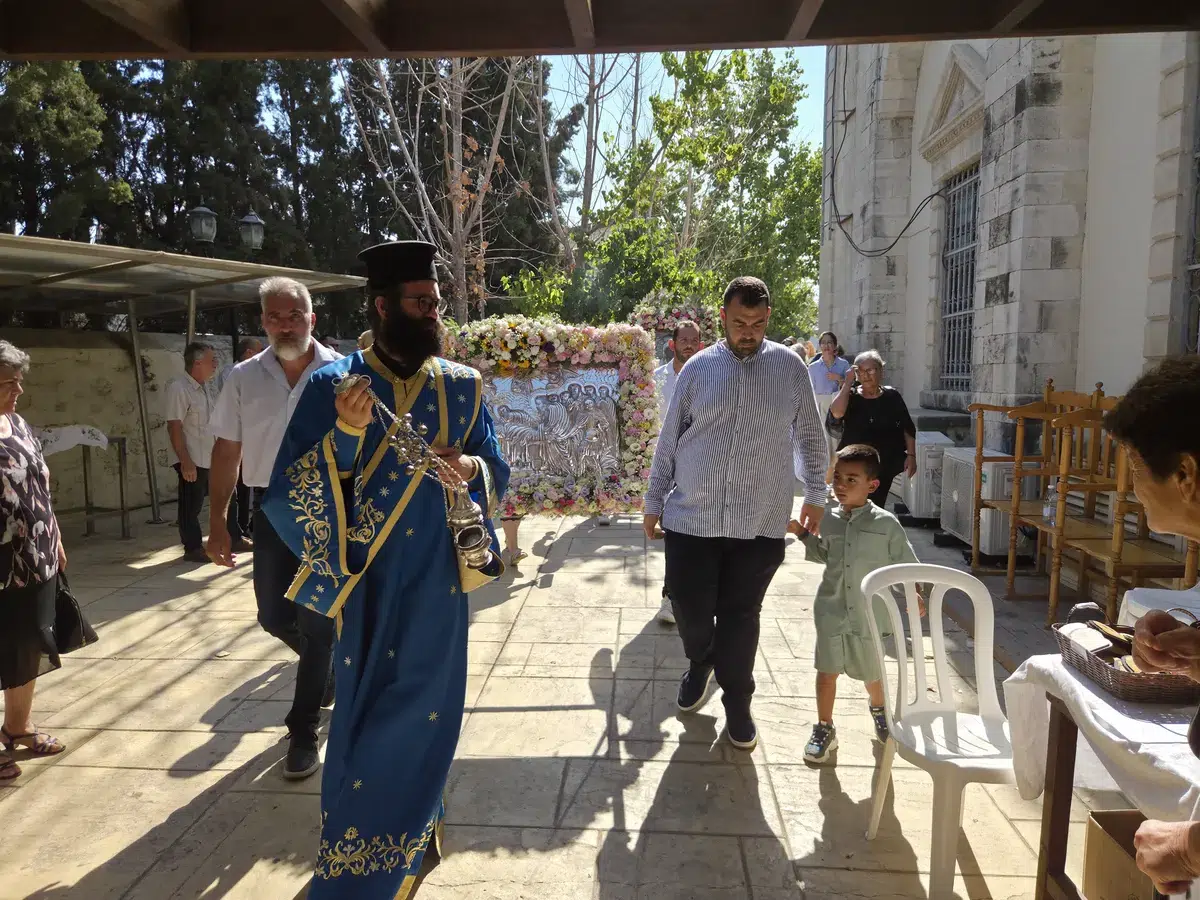 Λαμπροί εορτασμοί για την μεγάλη εορτή της Κοιμήσεως της Θεοτόκου