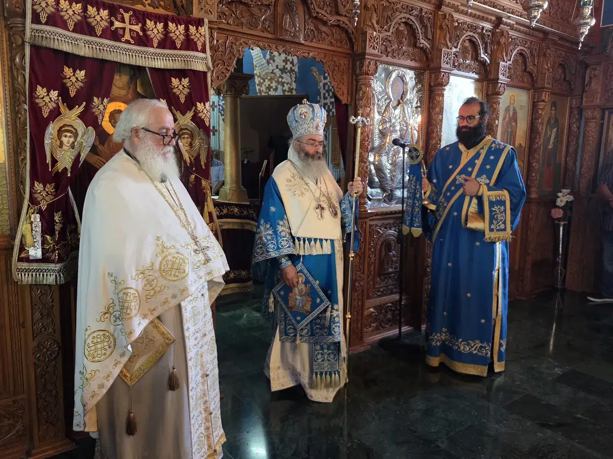 Λαμπροί εορτασμοί για την μεγάλη εορτή της Κοιμήσεως της Θεοτόκου