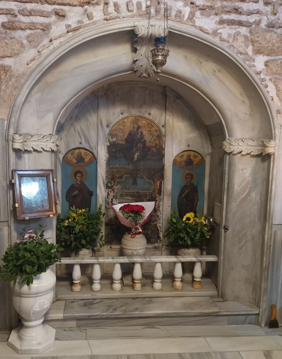 23/8/26 Τα Εννιάμερα της Θεοτόκου στα ερείπια της Ι. Μονής Παναγίας Φανερωμένης Κυζίκου