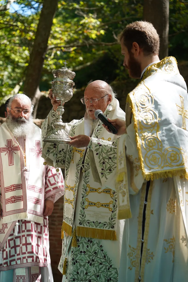 23/8/26 Τα Εννιάμερα της Θεοτόκου στα ερείπια της Ι. Μονής Παναγίας Φανερωμένης Κυζίκου