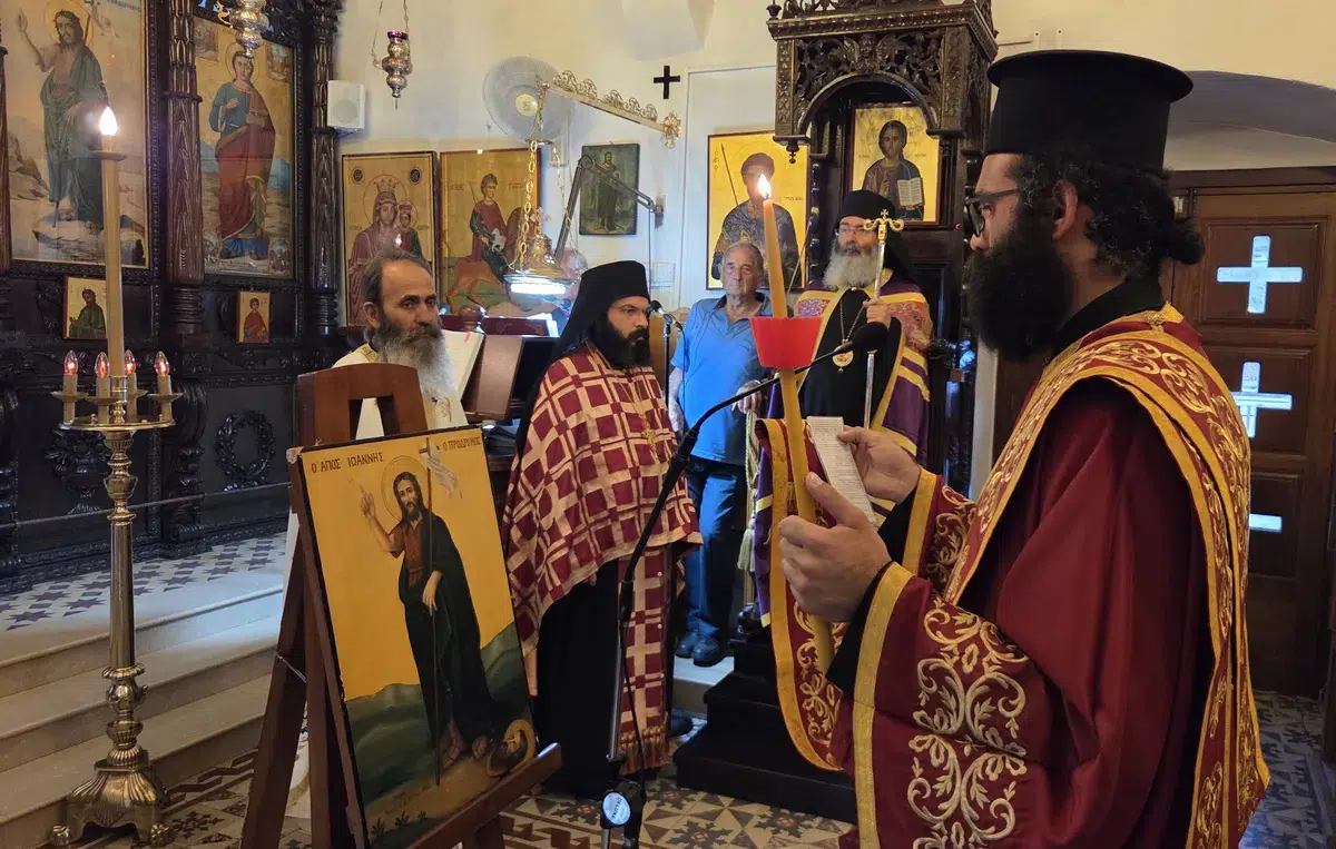 29/8/26 Η αποτομή της τιμίας κεφαλής του Αγίου Ιωάννου του Προδρόμου