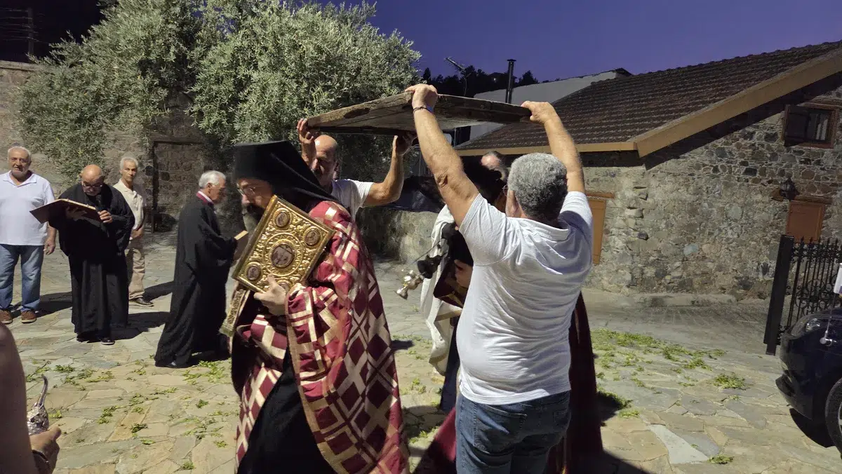 29/8/26 Η αποτομή της τιμίας κεφαλής του Αγίου Ιωάννου του Προδρόμου