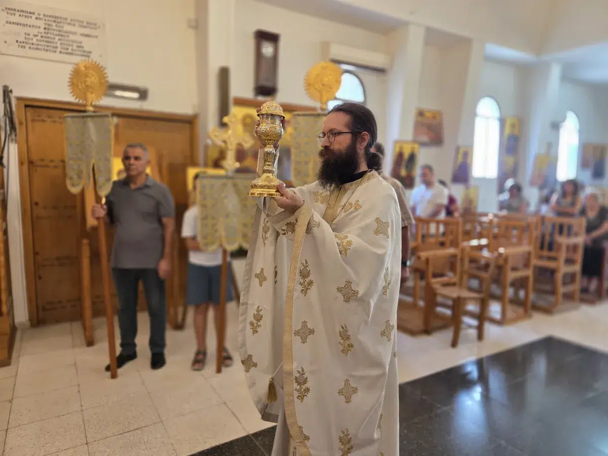 30/8/26 Κυριακή ΙΓ’ Ματθαίου στον Ι. Ν. Αγίου Γεωργίου Μαθηκολώνης