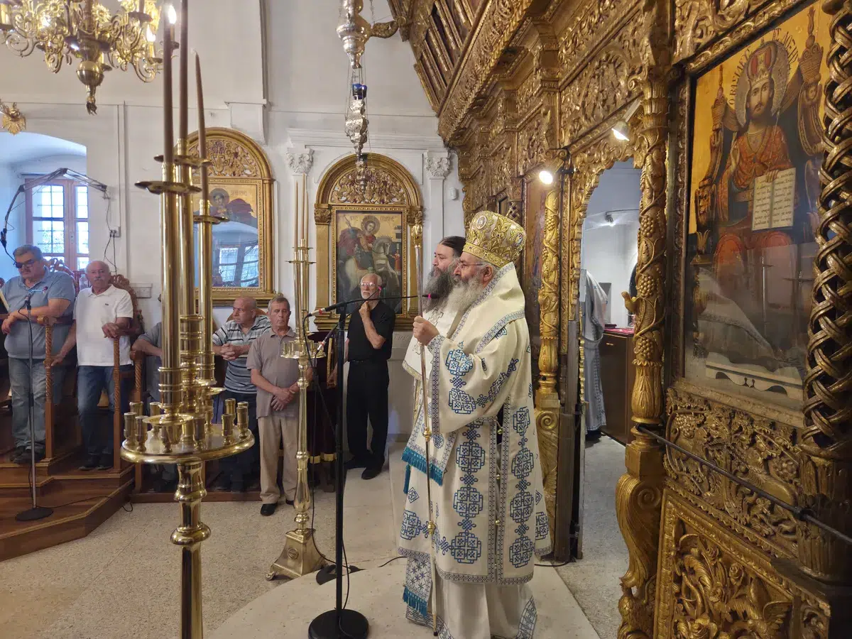 31/8/26 Πανήγυρις ιερών ναών Αγίας Ζώνης Απαισιάς και Μονής