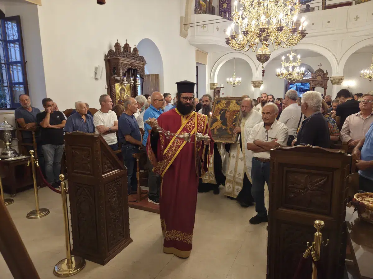 2/9/26 Πανήγυρις Ι. Ν. Αγίου Μάμαντος στην κοινότητα Άγιος Μάμας