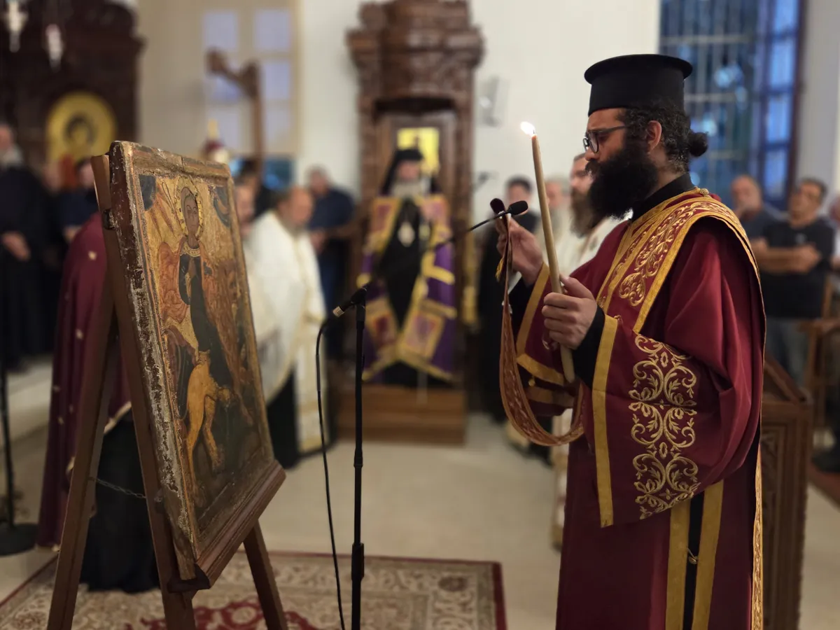 2/9/26 Πανήγυρις Ι. Ν. Αγίου Μάμαντος στην κοινότητα Άγιος Μάμας