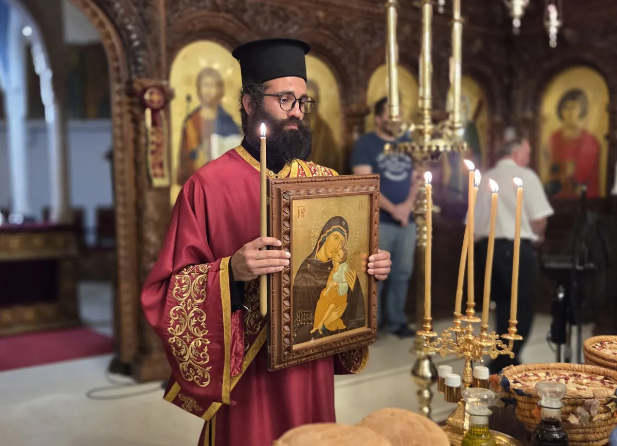 2/9/26 Πανήγυρις Ι. Ν. Αγίου Μάμαντος στην κοινότητα Άγιος Μάμας