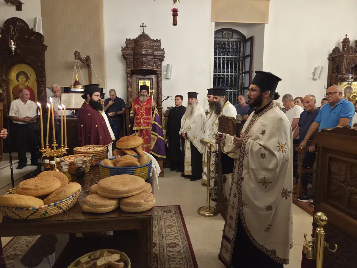 2/9/26 Πανήγυρις Ι. Ν. Αγίου Μάμαντος στην κοινότητα Άγιος Μάμας