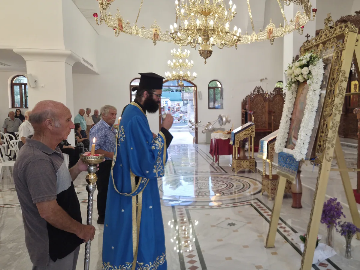 8/9/26 Πανήγυρις ιερών ναών Παναγίας Ιαματικής και Παναγίας Χρυσοκορφήτισσας