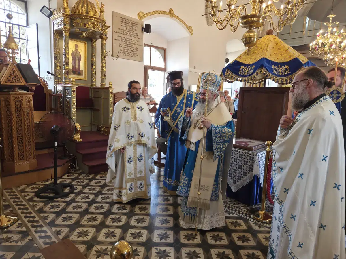 8/9/26 Πανήγυρις ιερών ναών Παναγίας Ιαματικής και Παναγίας Χρυσοκορφήτισσας