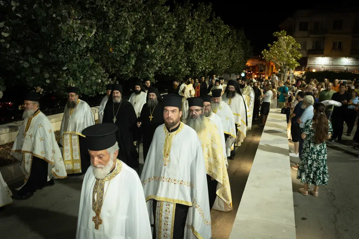 16/9/26 Υποδοχή Τιμίου Λειψάνου της Αγίας Θεοπρομήτορος Άννης στην Μητρόπολη Λεμεσού