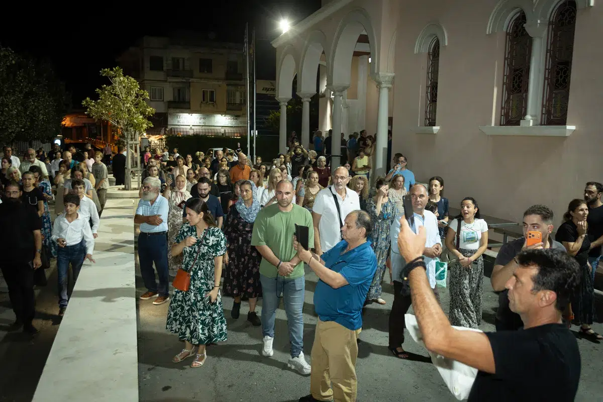 16/9/26 Υποδοχή Τιμίου Λειψάνου της Αγίας Θεοπρομήτορος Άννης στην Μητρόπολη Λεμεσού