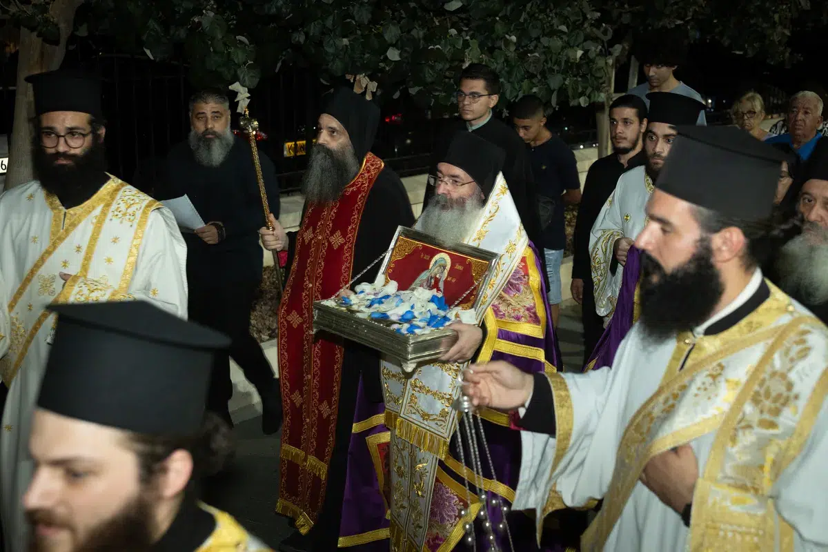 16/9/26 Υποδοχή Τιμίου Λειψάνου της Αγίας Θεοπρομήτορος Άννης στην Μητρόπολη Λεμεσού