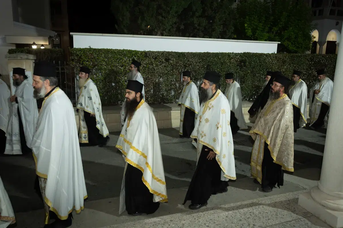 16/9/26 Υποδοχή Τιμίου Λειψάνου της Αγίας Θεοπρομήτορος Άννης στην Μητρόπολη Λεμεσού