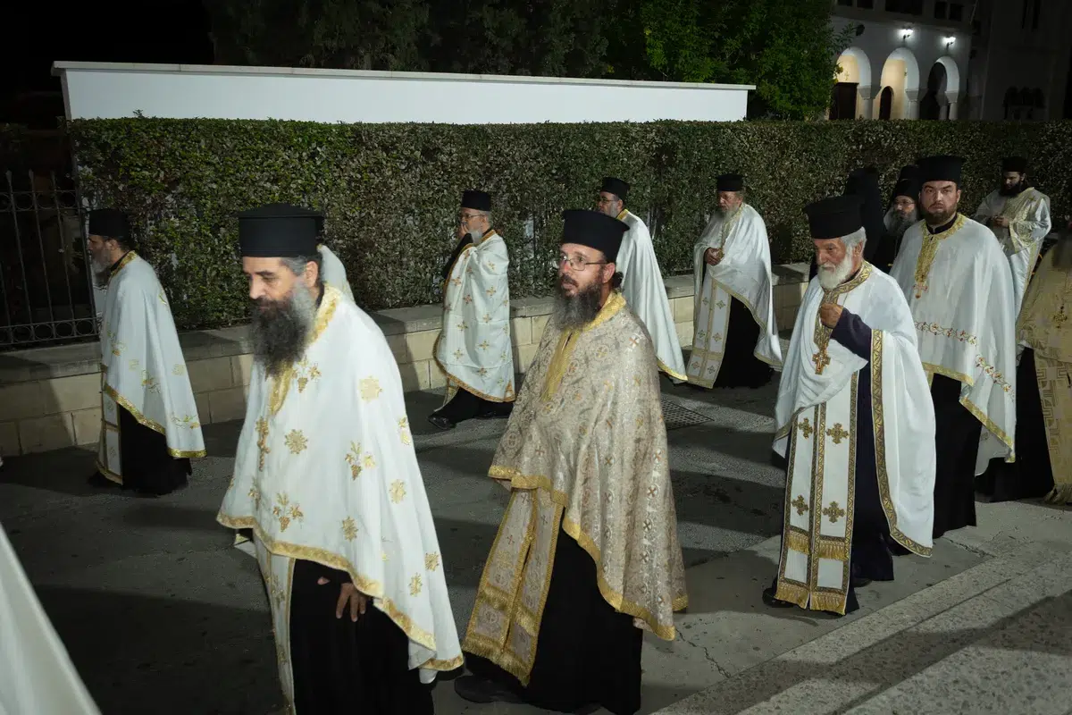 16/9/26 Υποδοχή Τιμίου Λειψάνου της Αγίας Θεοπρομήτορος Άννης στην Μητρόπολη Λεμεσού