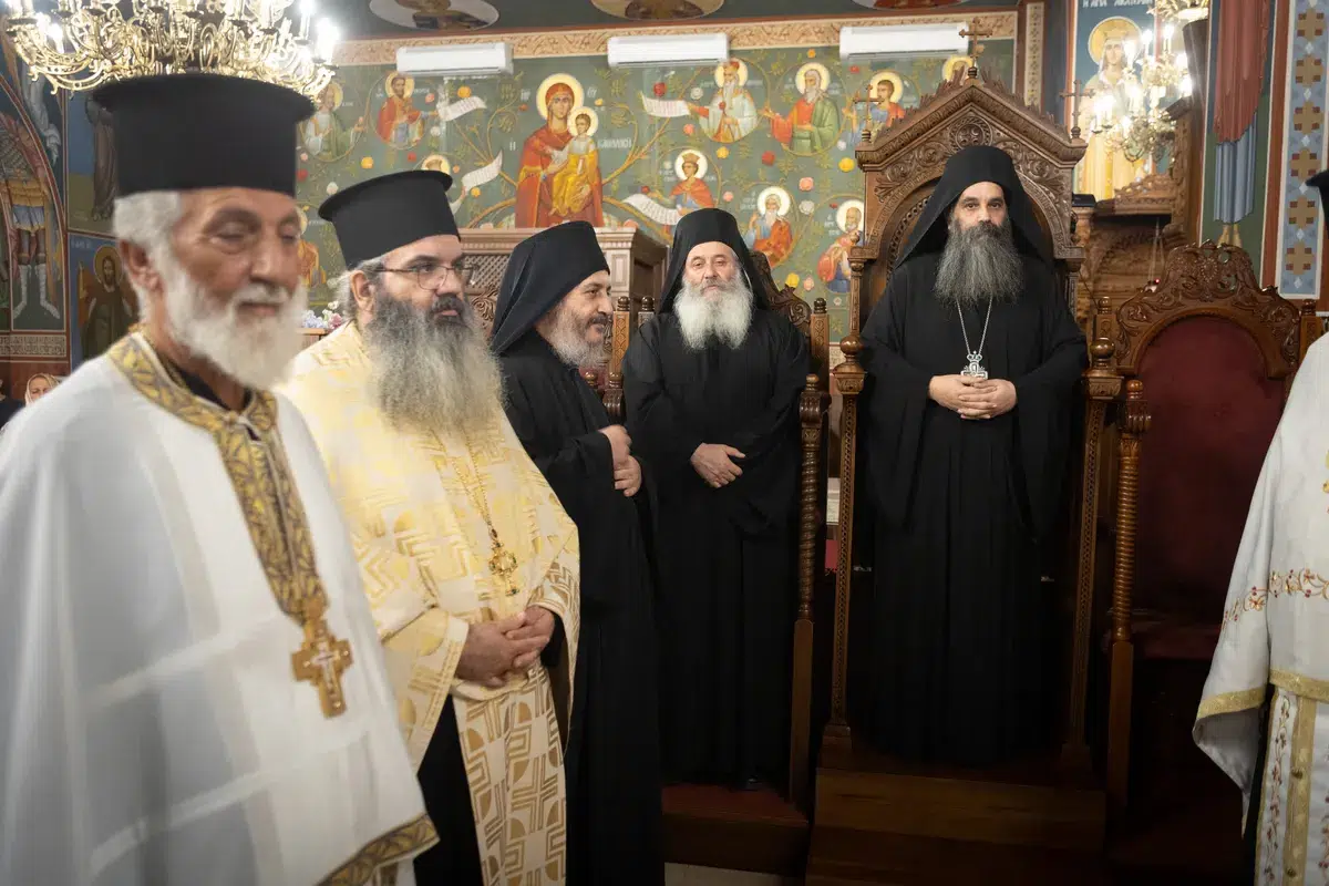 16/9/26 Υποδοχή Τιμίου Λειψάνου της Αγίας Θεοπρομήτορος Άννης στην Μητρόπολη Λεμεσού