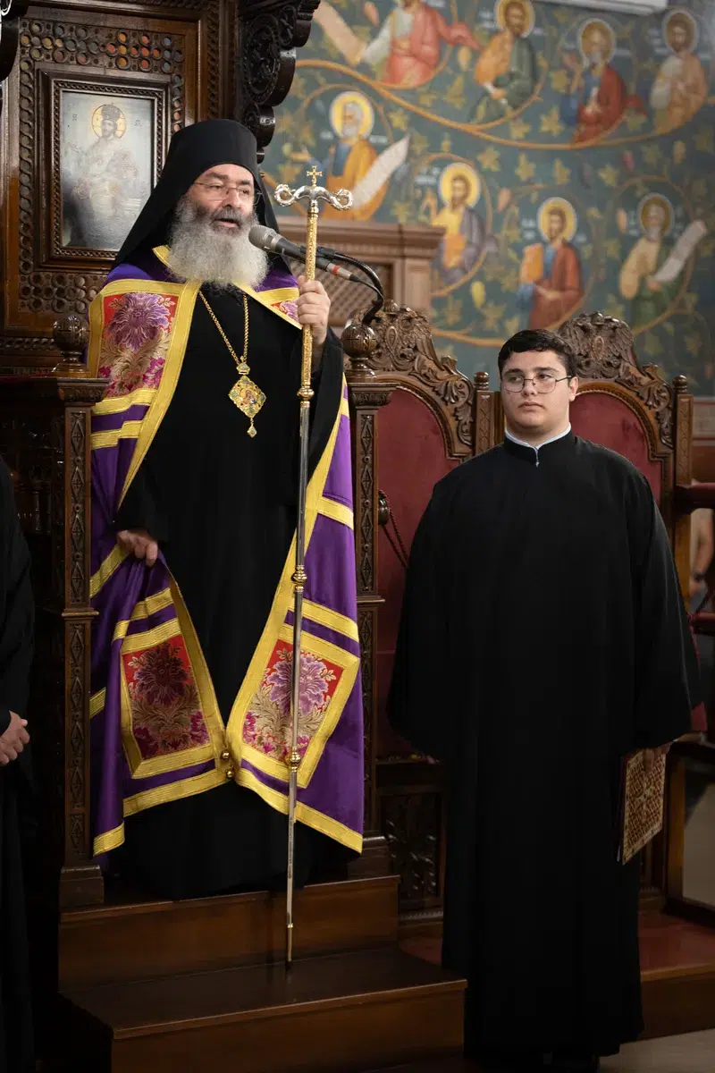 16/9/26 Υποδοχή Τιμίου Λειψάνου της Αγίας Θεοπρομήτορος Άννης στην Μητρόπολη Λεμεσού