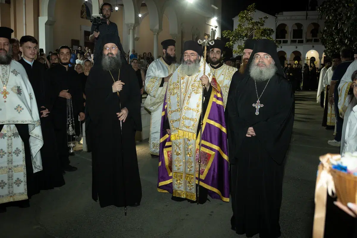 16/9/26 Υποδοχή Τιμίου Λειψάνου της Αγίας Θεοπρομήτορος Άννης στην Μητρόπολη Λεμεσού