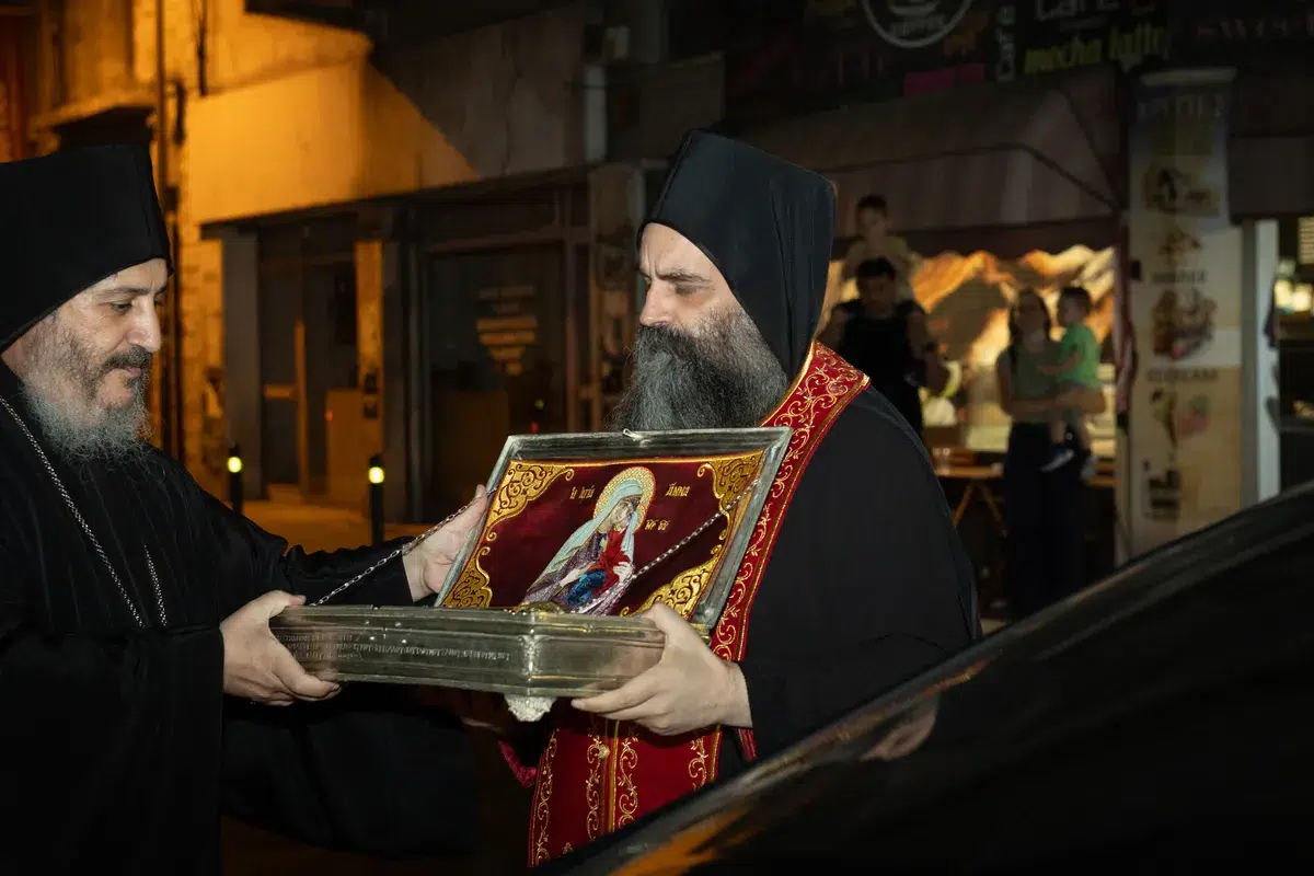16/9/26 Υποδοχή Τιμίου Λειψάνου της Αγίας Θεοπρομήτορος Άννης στην Μητρόπολη Λεμεσού