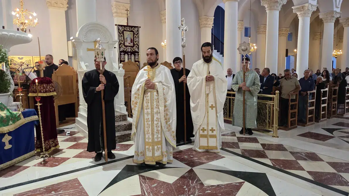 19/9/26 Θεία Λειτουργία στον Ι. Ν. Αγίου Αρσενίου Κυπερούντας