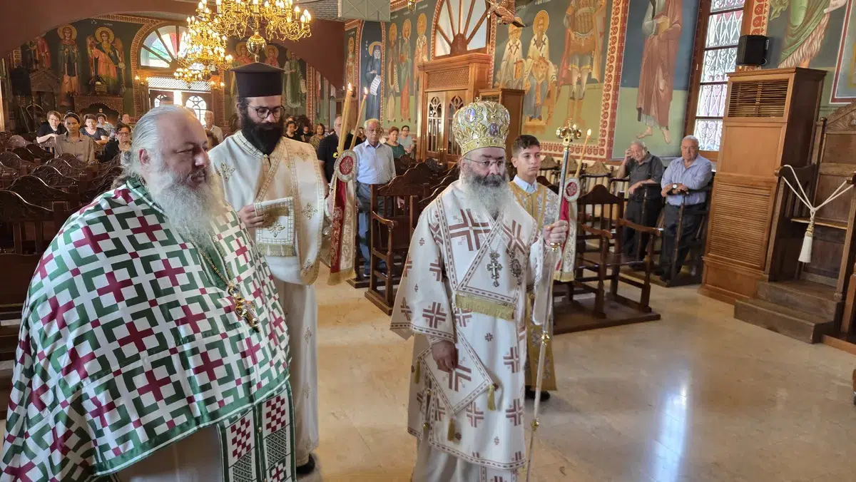 Κυριακή Α’ Λουκά στον Ι.Ν. Αγίας Παρασκευής Γερμασόγειας