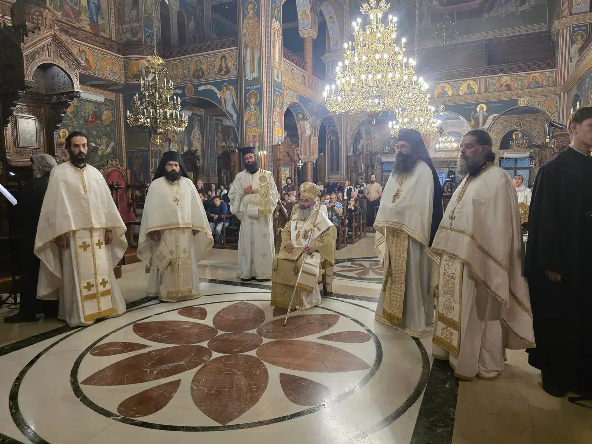 Πανηγυρική Αρχιερατική Αγρυπνία ενώπιον του Ιερού Λειψάνου της Αγίας Θεοπρομήτορος Άννης