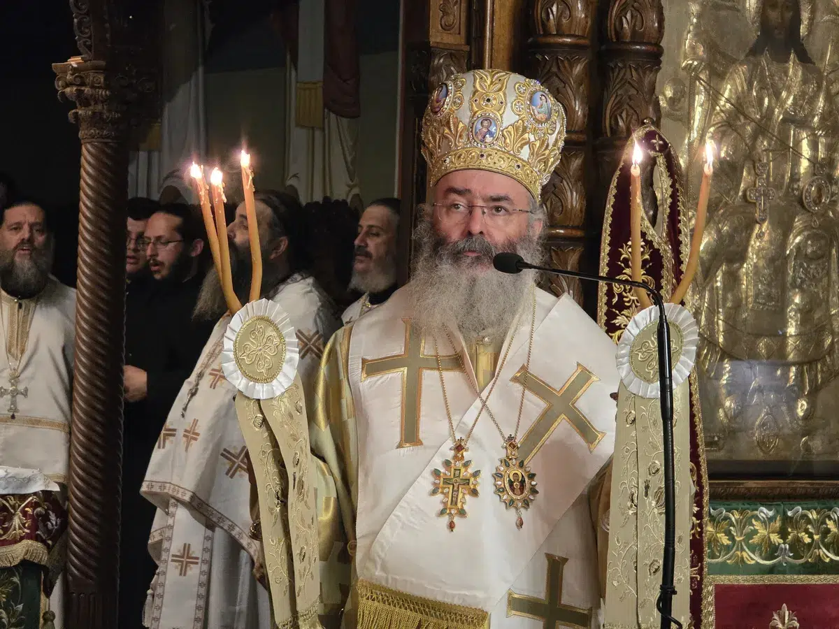 Πανηγυρική Αρχιερατική Αγρυπνία ενώπιον του Ιερού Λειψάνου της Αγίας Θεοπρομήτορος Άννης