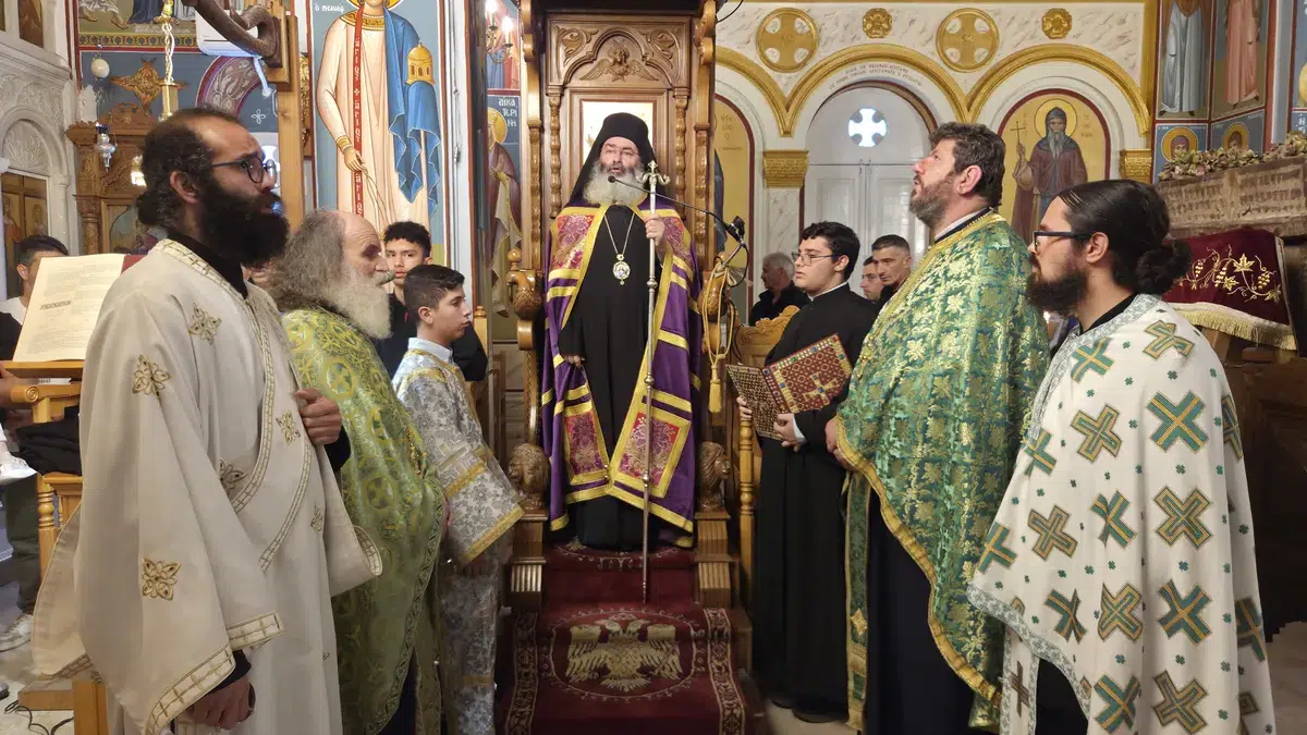 Πανηγυρικός Εσπερινός στον Ι.Ν. Αγ. Ιωάννου του Λαμπαδιστού στο Πελένδρι