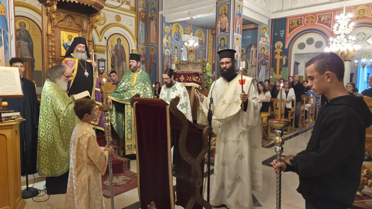 Πανηγυρικός Εσπερινός στον Ι.Ν. Αγ. Ιωάννου του Λαμπαδιστού στο Πελένδρι