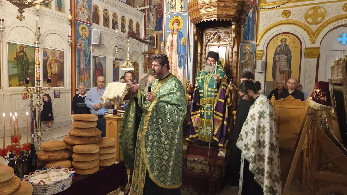 Πανηγυρικός Εσπερινός στον Ι.Ν. Αγ. Ιωάννου του Λαμπαδιστού στο Πελένδρι