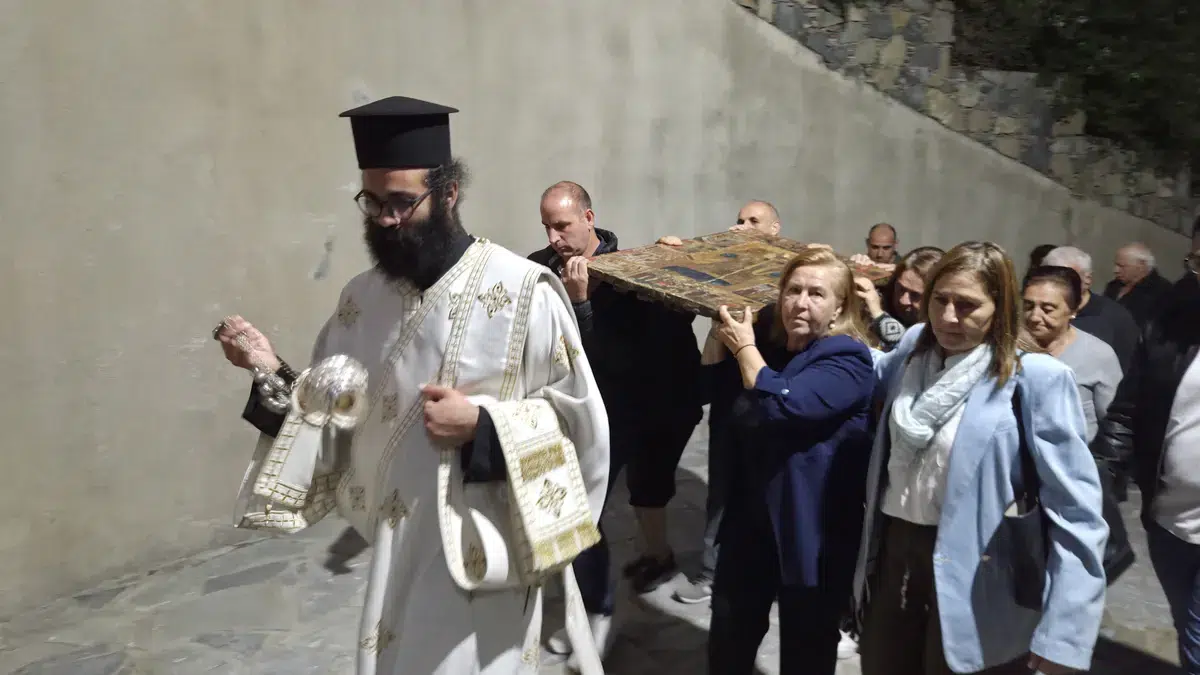 Πανηγυρικός Εσπερινός στον Ι.Ν. Αγ. Ιωάννου του Λαμπαδιστού στο Πελένδρι