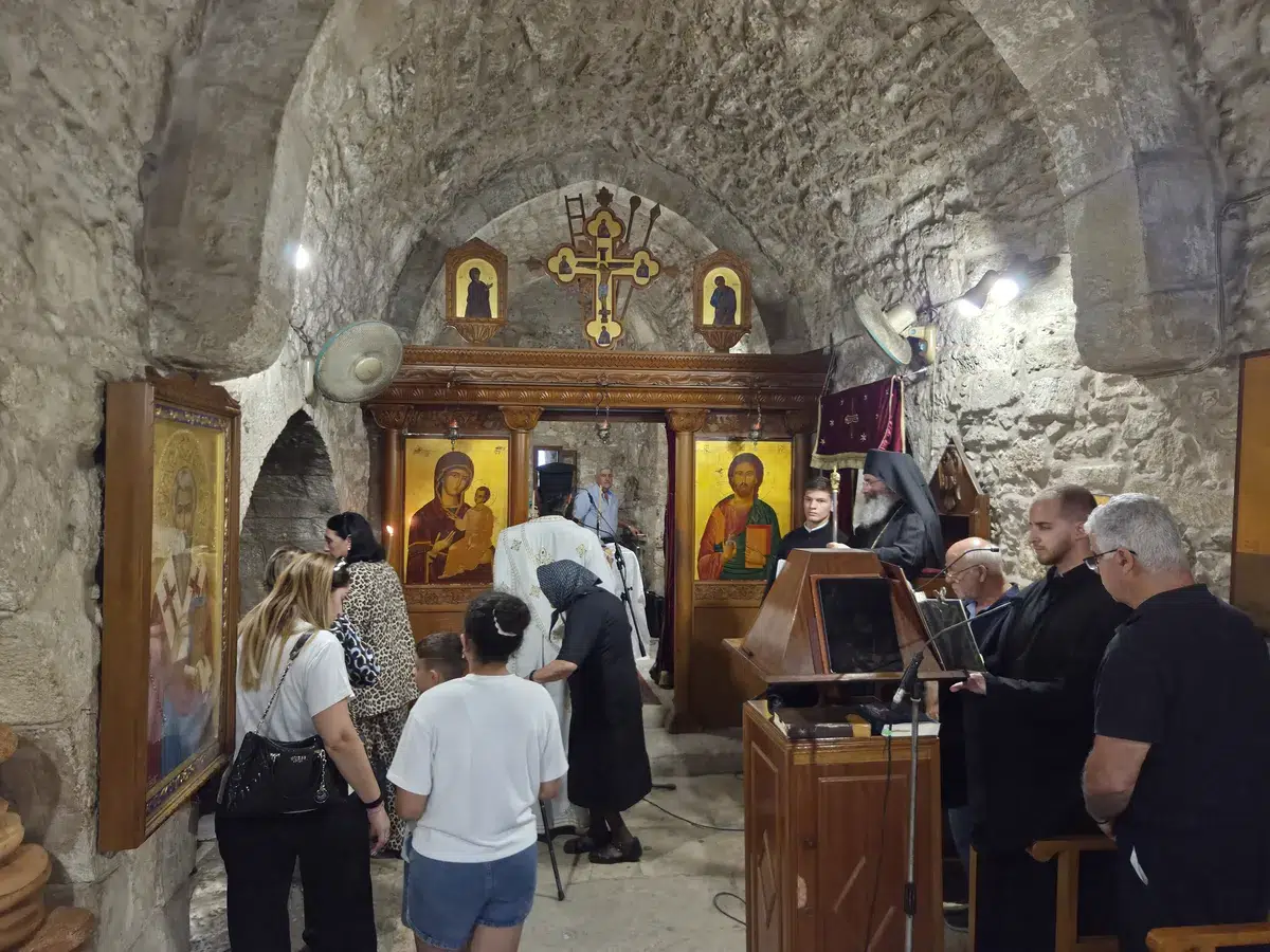 Πανηγυρικός Εσπερινός παρεκκλησίου Αγίου Ερμογένους