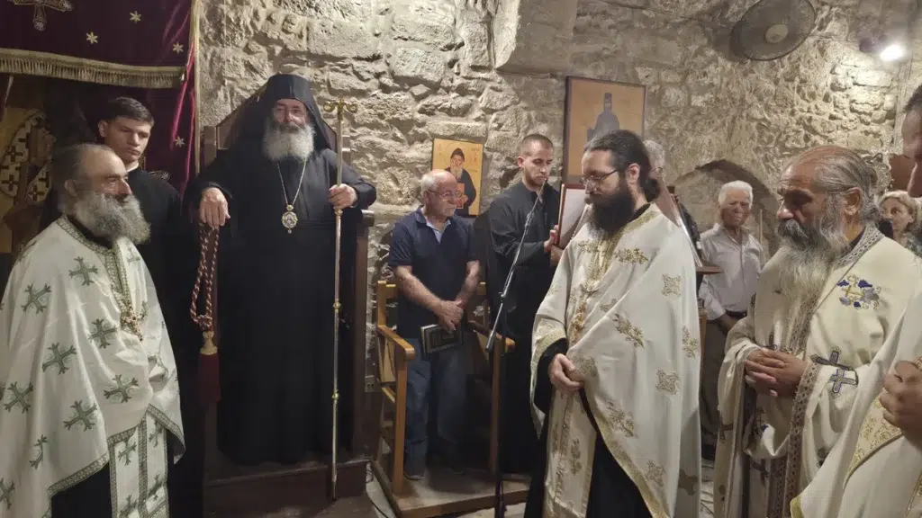 Πανηγυρικός Εσπερινός παρεκκλησίου Αγίου Ερμογένους