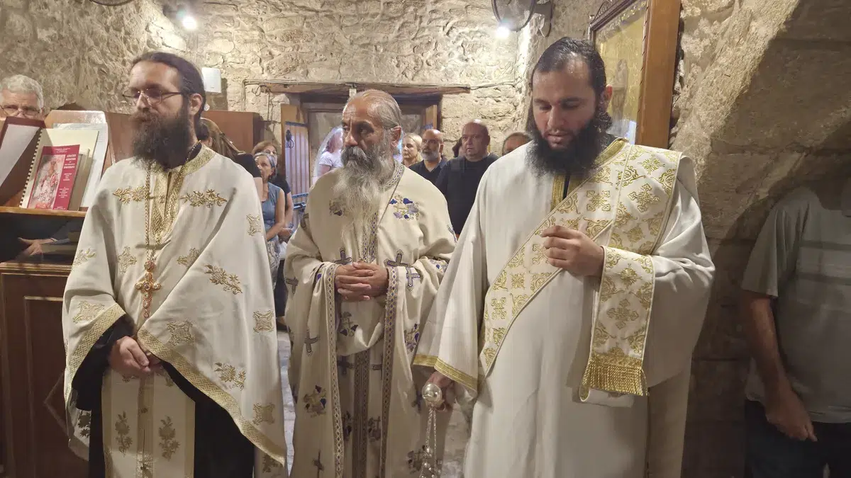 Πανηγυρικός Εσπερινός παρεκκλησίου Αγίου Ερμογένους