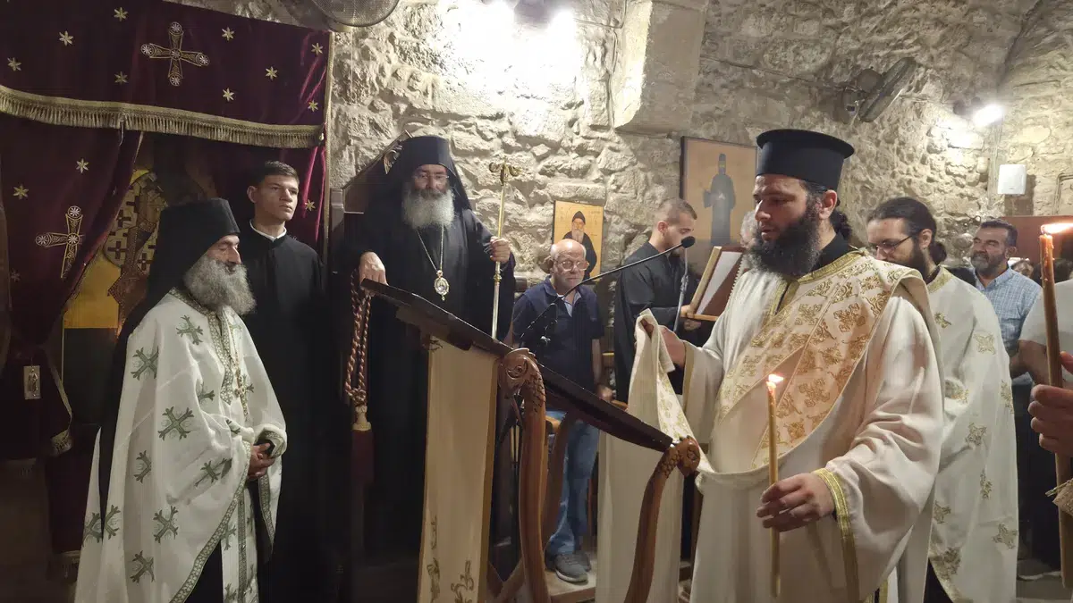 Πανηγυρικός Εσπερινός παρεκκλησίου Αγίου Ερμογένους