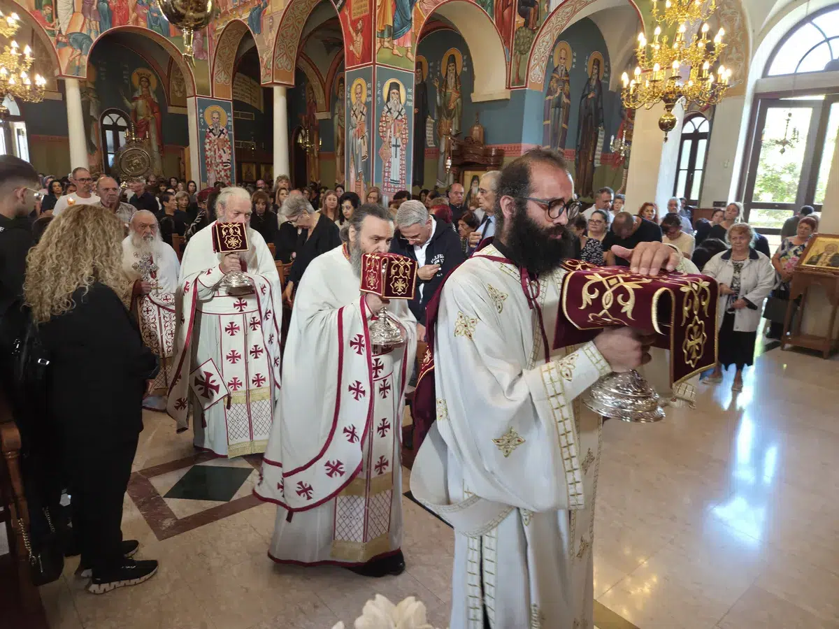 Κυριακή Β’ Λουκά στον Ι.Ν. Αγίου Κοσμά του Αιτωλού